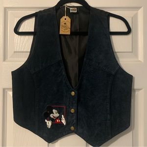 DISNEY Mickey Mouse Leather Vest